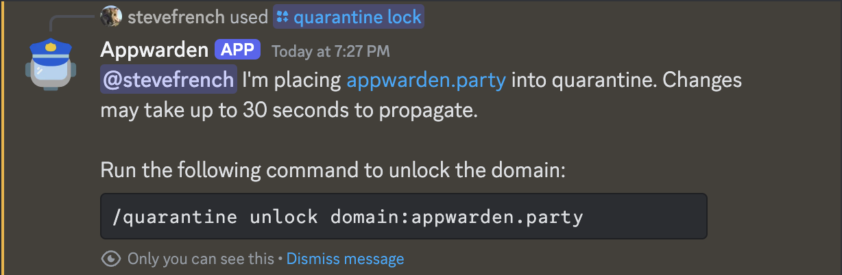 Disable users from reaching your website with a single command